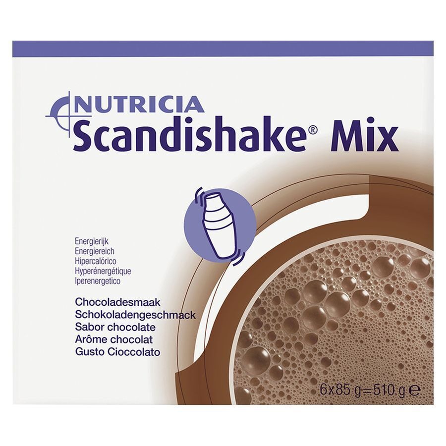 Scandishake Mix Chocola Nf Zakje 6x85g