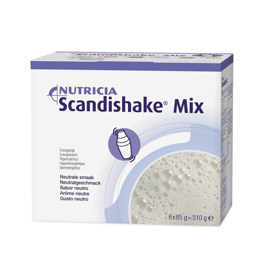 Scandishake Mix Neutraal Zakje 6x85g