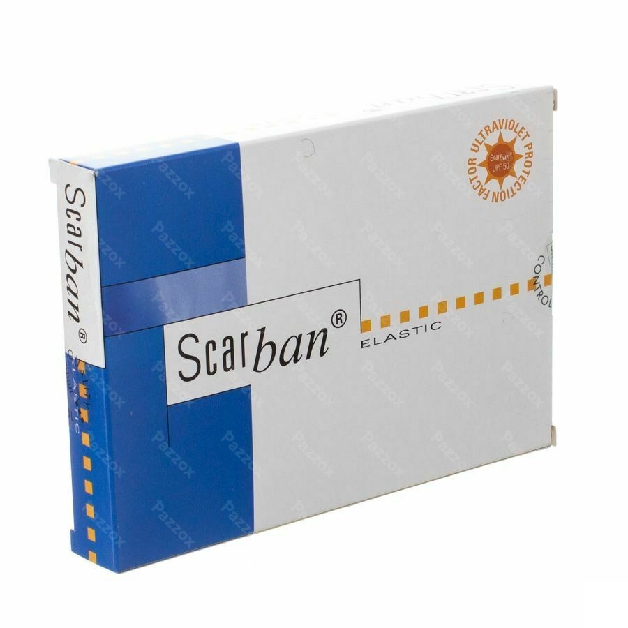Scarban Elastic Silicone Sheet 5x7,5cm 2