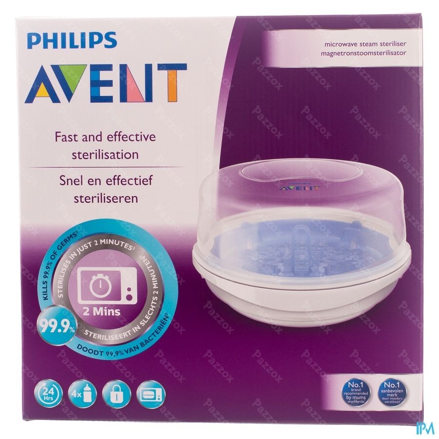Philips Avent Sterilisator Microgolf Zonder Accessoires SCF281/02