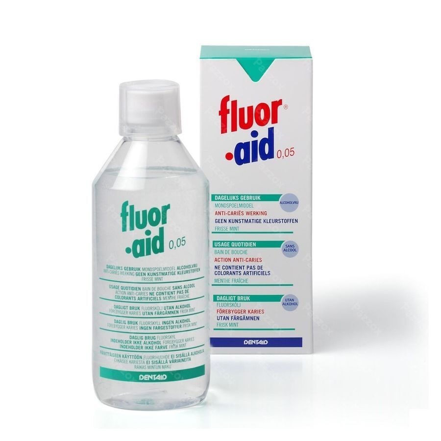 Dentaid Fluor Aid 0.05% Mondspoelmiddel 500ml