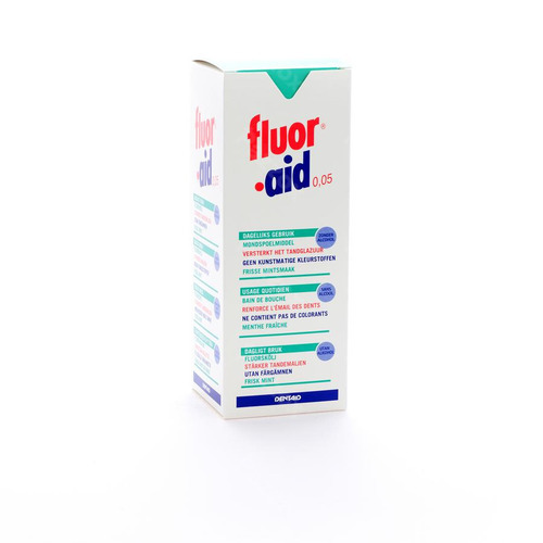 Dentaid Fluor Aid 0.05% Mondspoelmiddel 500ml