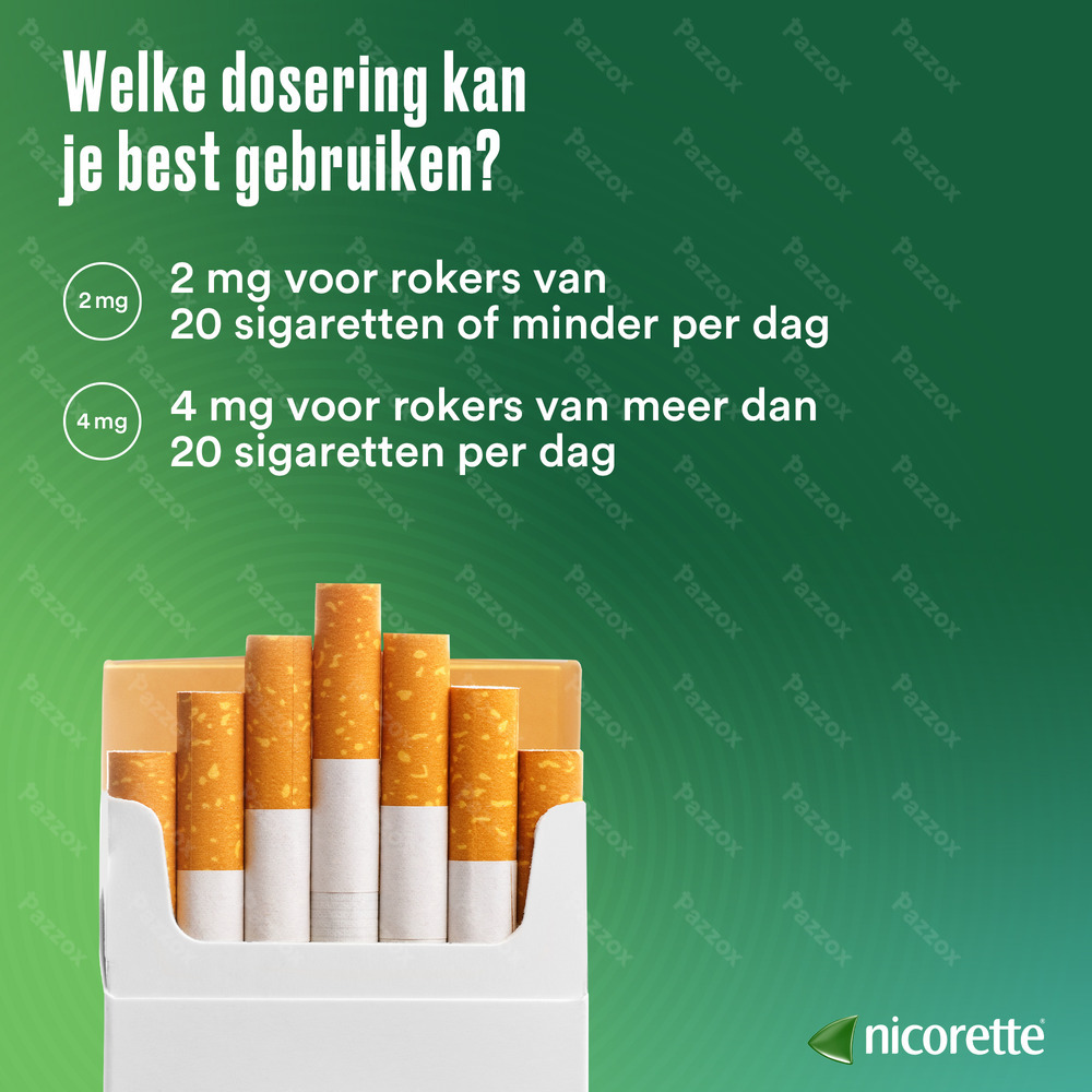 Nicorette Fruit Kauwgom Suikervrij 105x2mg