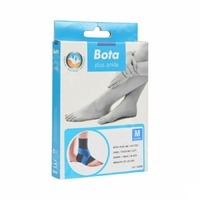 Bota Plus Enkel+velcro Zwart Links M