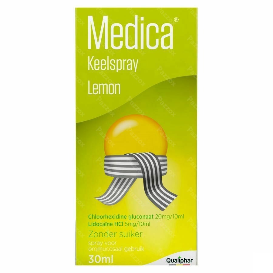 Medica Keelspray Lemon bij Keelpijn 30ml