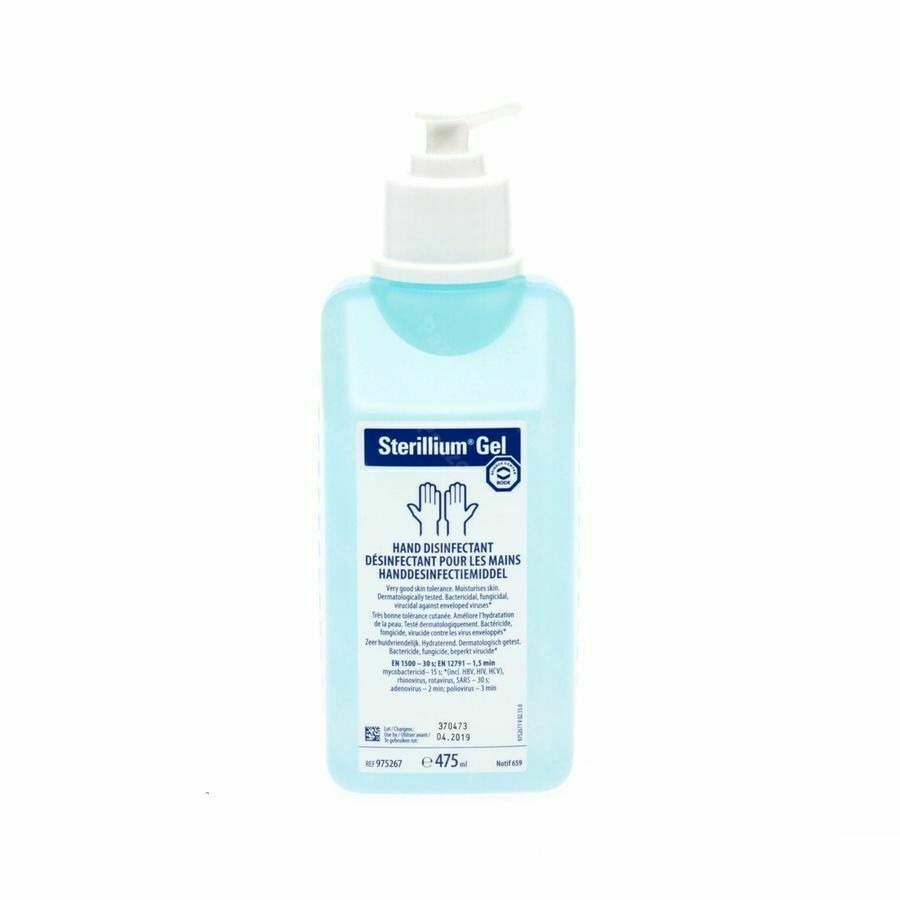 Sterillium Ontsmetting Handen Gel 475ml With Pump