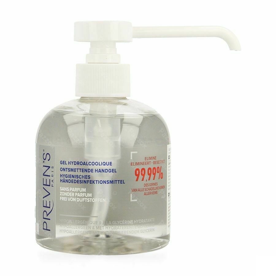 Preven's Handgel Hydro Alc. Fl 300ml + Pomp