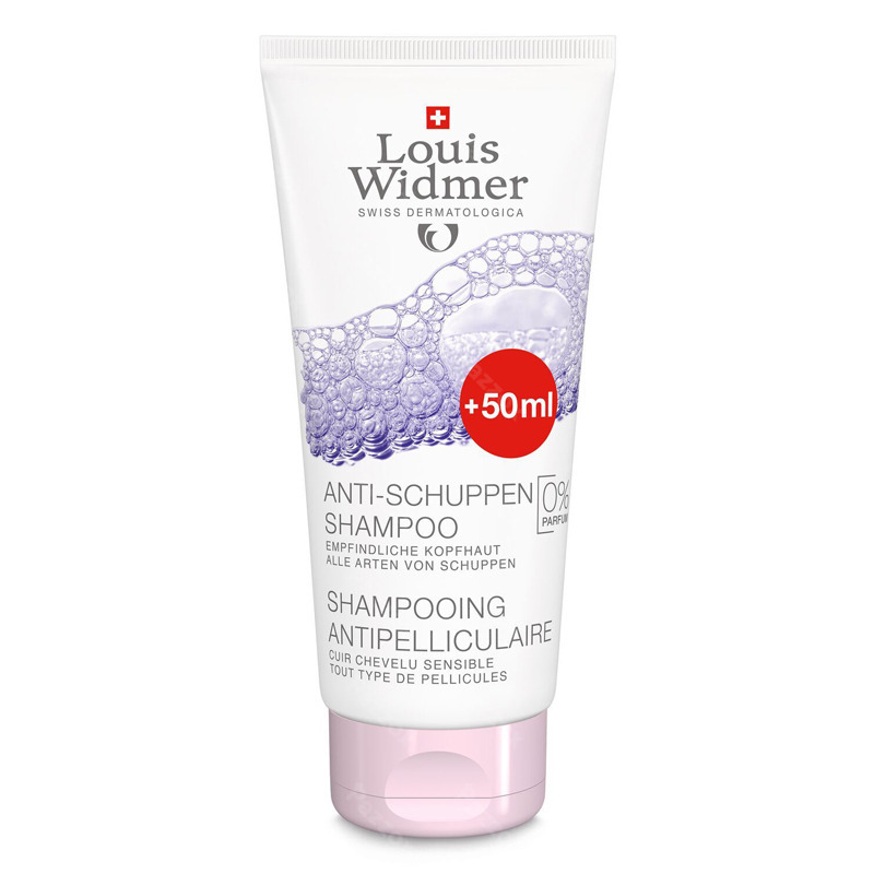 Louis Widmer Anti Roos Shampoo Zonder Parfum 150ml + 50ml Gratis