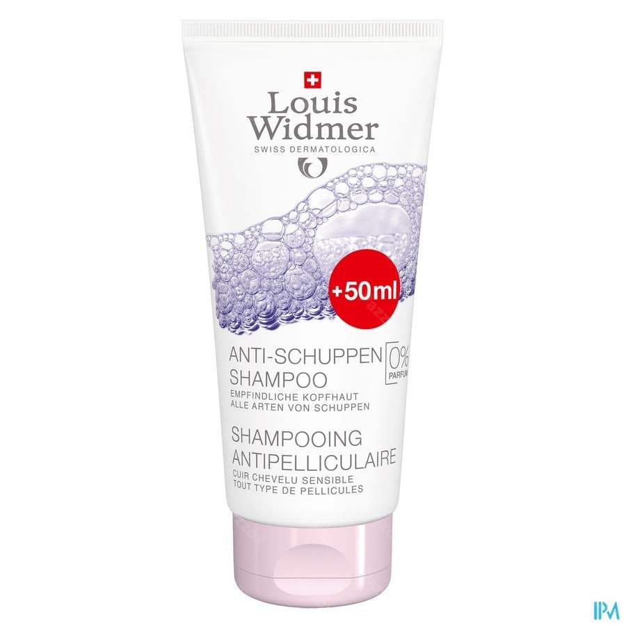 Louis Widmer Anti Roos Shampoo Zonder Parfum 150ml + 50ml Gratis