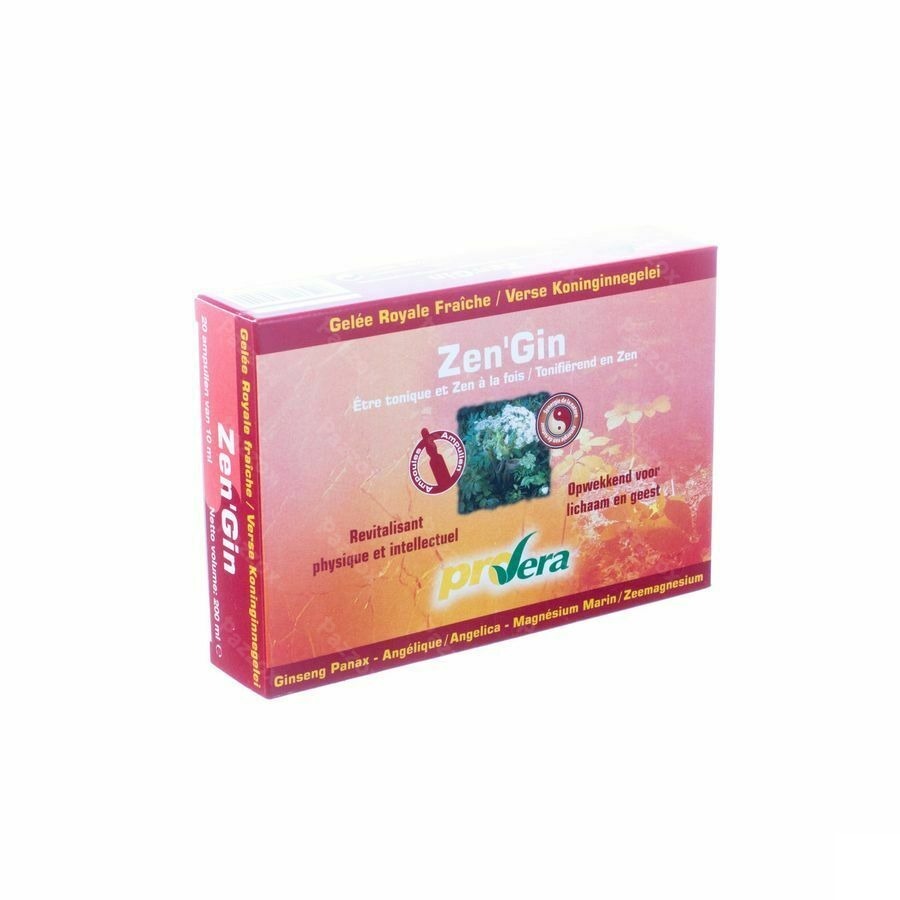 Zen Gin Amp 20x10ml Vera Sana