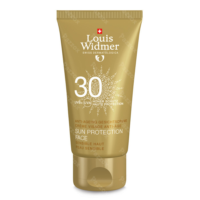 Louis Widmer Sun Protection Face SPF30 Zonder Parfum 50ml 