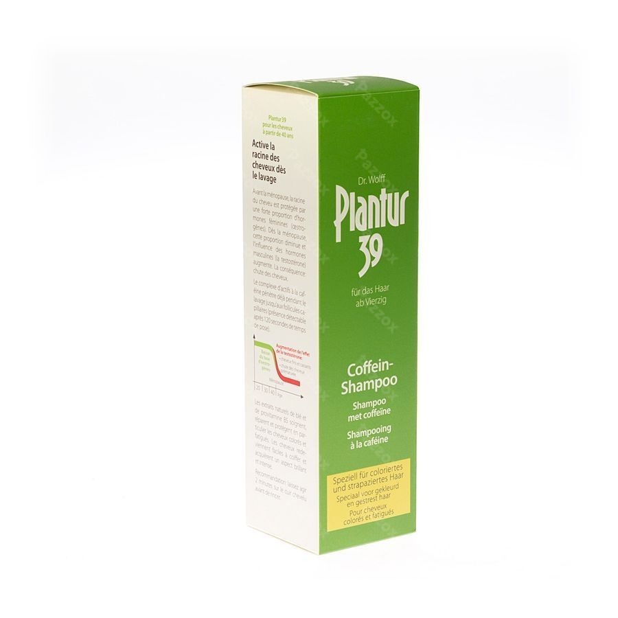 Dr. Wolff Plantur 39 Cafeïne Shampoo Gekleurd Haar 250ml