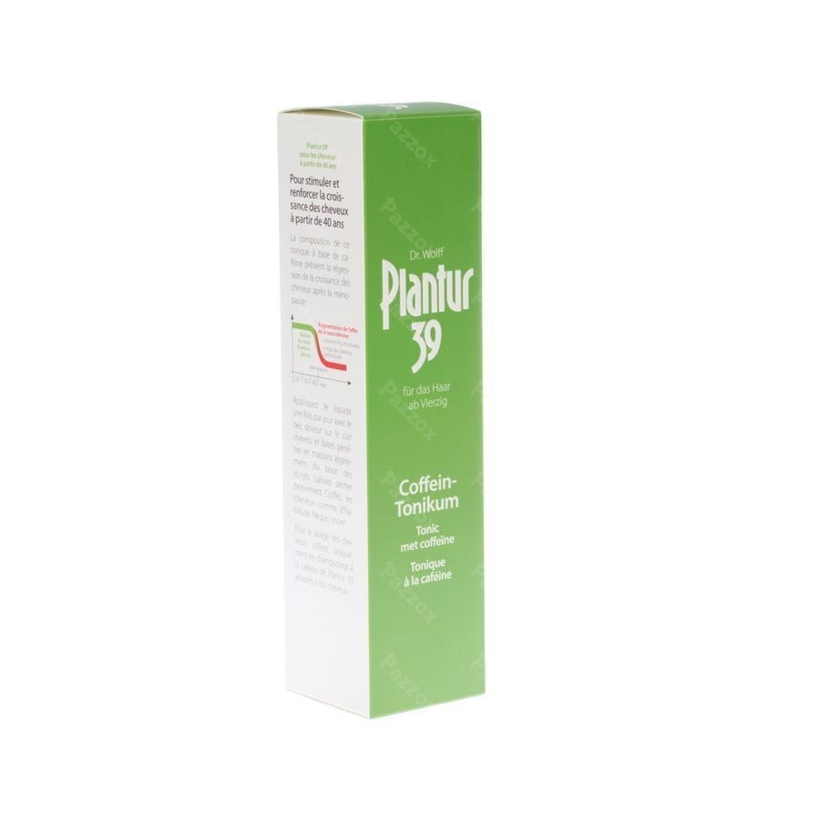 Dr. Wolff Plantur 39 Cafeïne Revitaliserende Tonic Haargroei 200ml