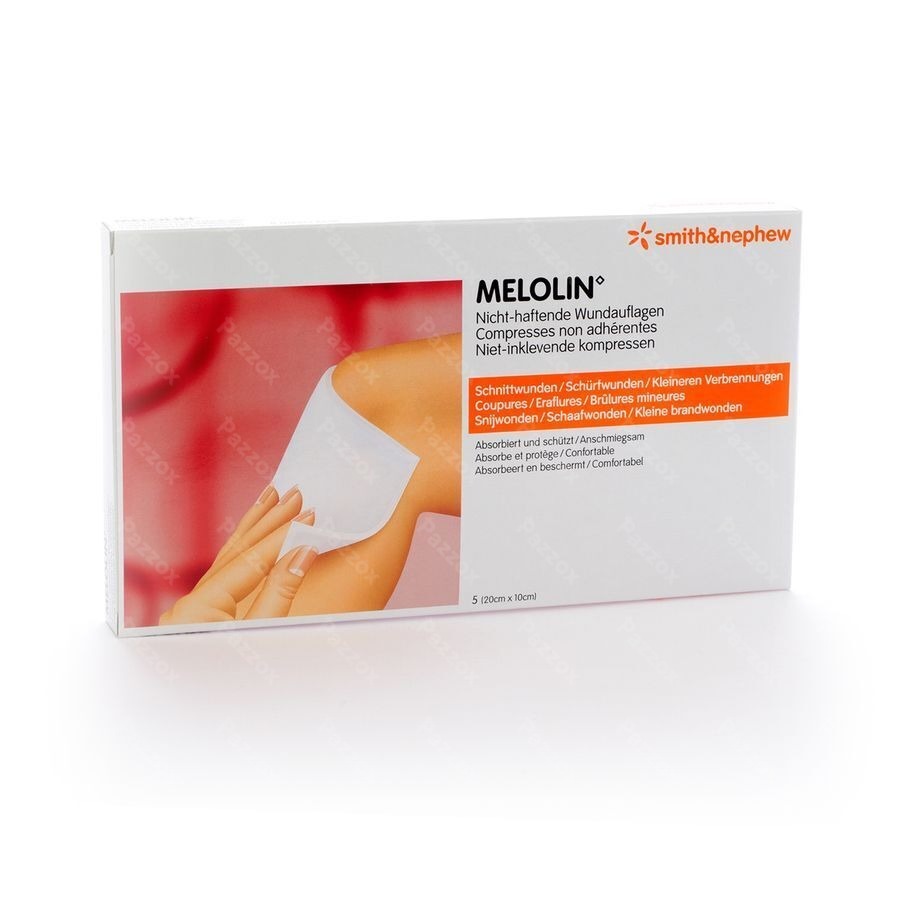Melolin Kp Ster 10x20cm 5 66800707