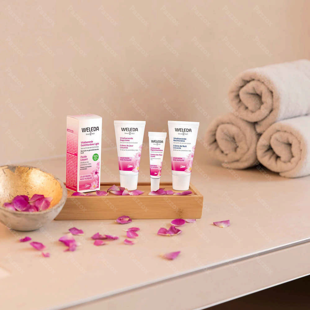 Weleda Wilde Rozen Dagcreme Vitaliserend Tube 30ml