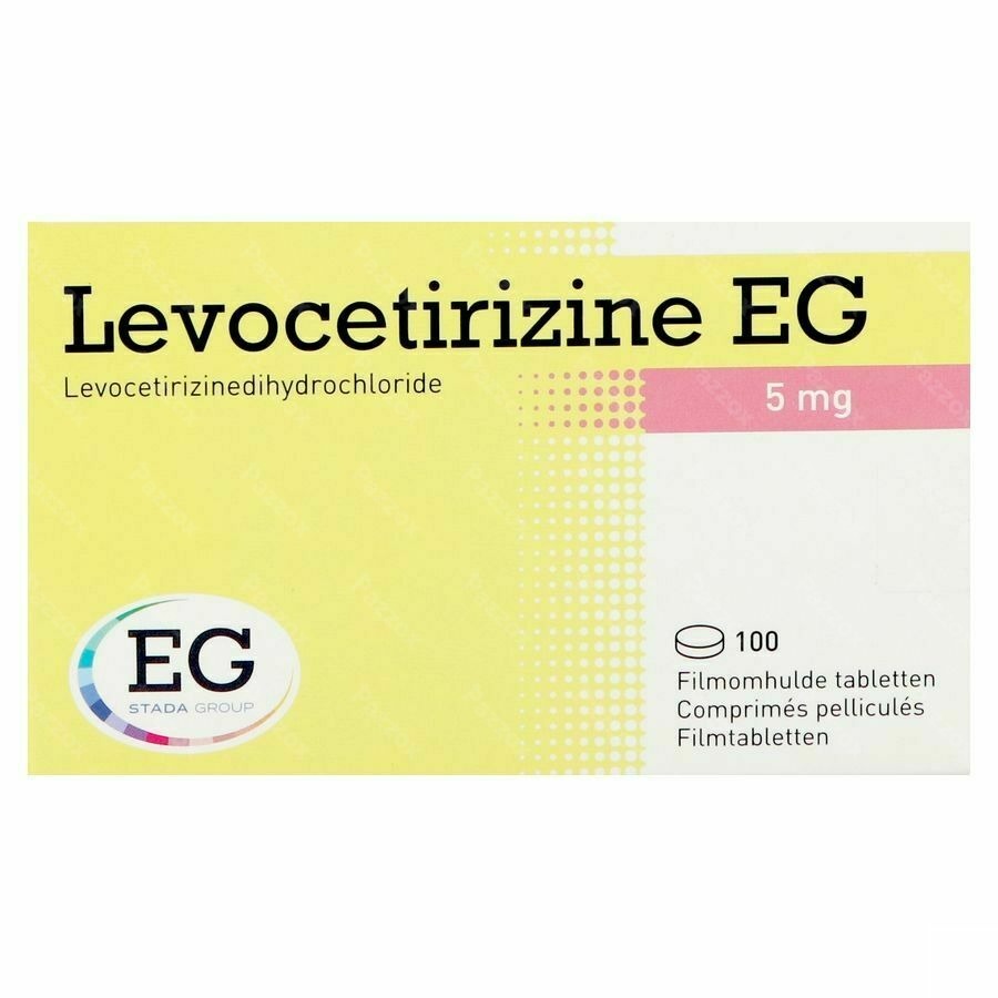 Levocetirizine EG 5mg 100 Tabletten