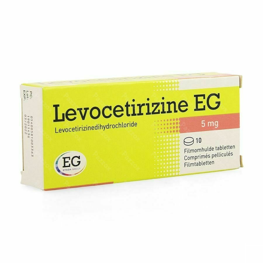Levocetirizine EG 5mg 10 Tabletten