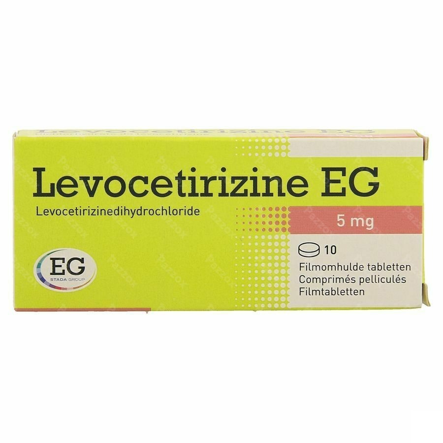 Levocetirizine EG 5mg 10 Tabletten