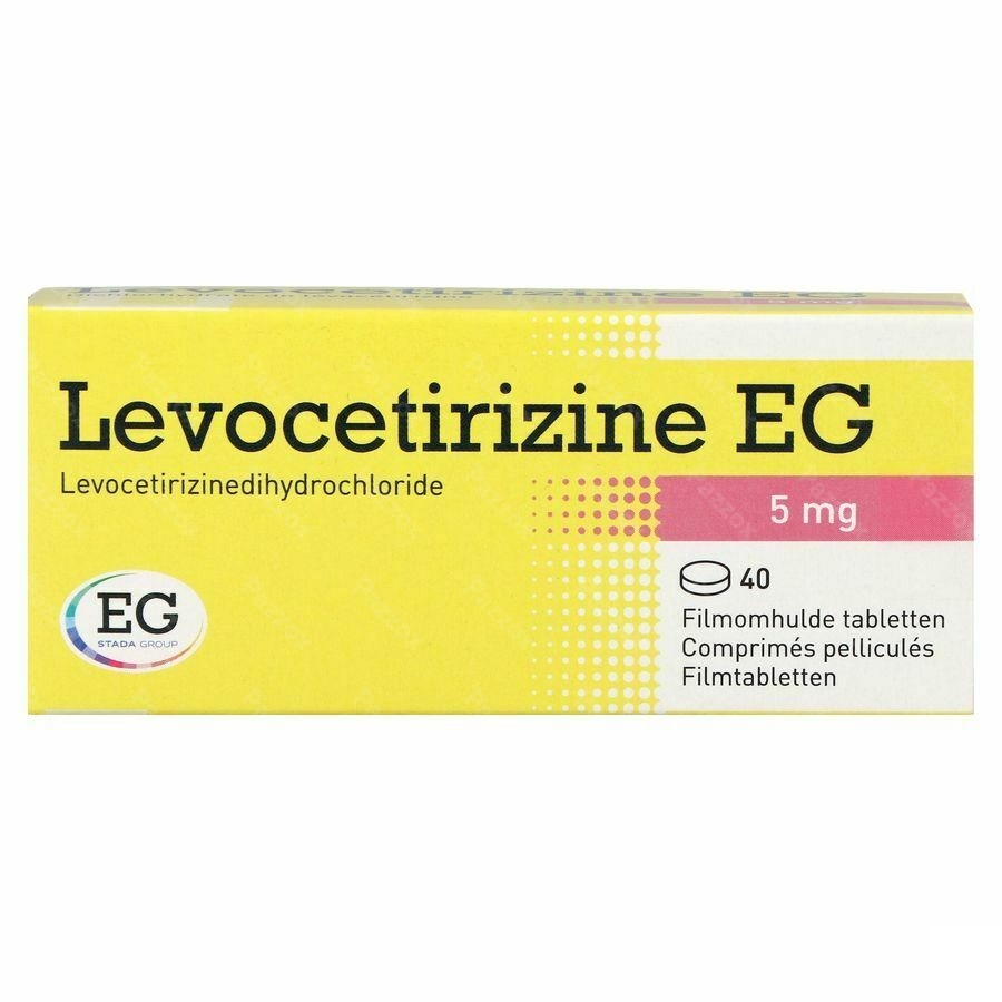 Levocetirizine EG 5mg 40 Tabletten