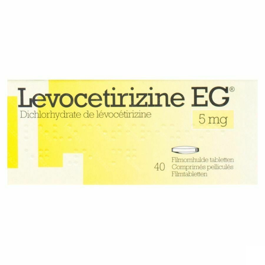 Levocetirizine EG 5mg 40 Tabletten