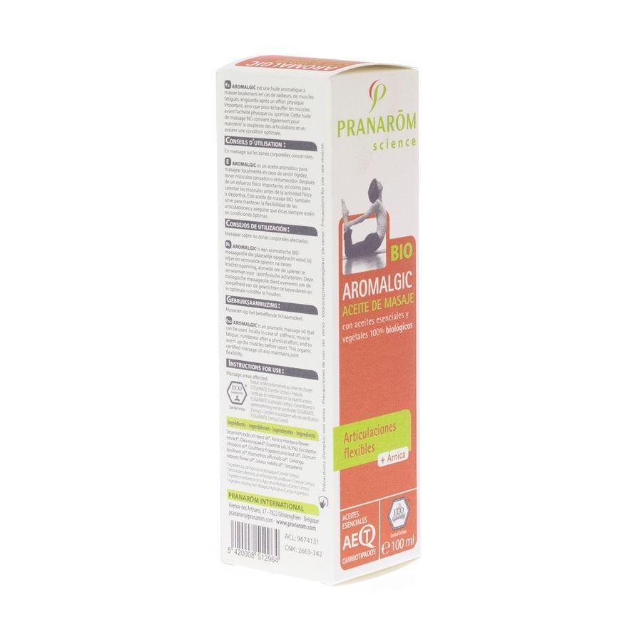 Aromalgic Massageolie Pompfles 100ml