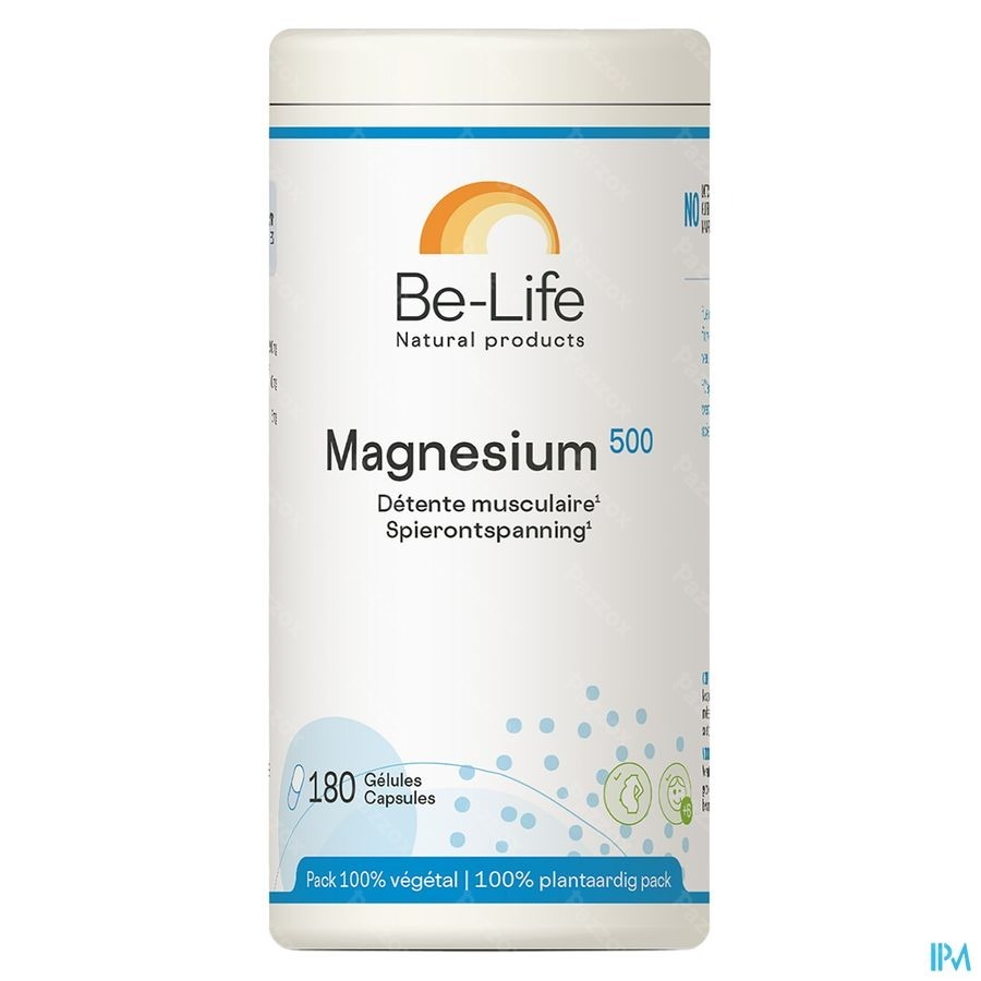 Be-Life Magnesium 500 180 Capsules