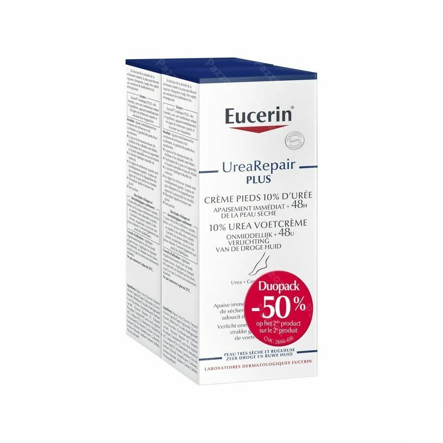 Eucerin Herstellende Voetcreme 2x100ml