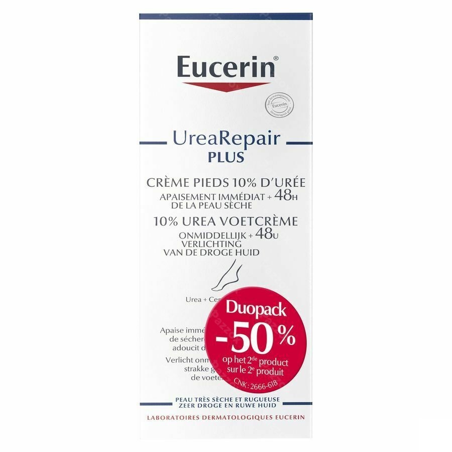 Eucerin Herstellende Voetcreme 2x100ml