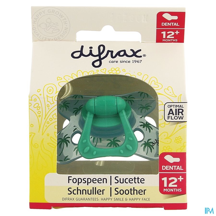 Difray Fopspeen Half Gevuld Jongen +12m