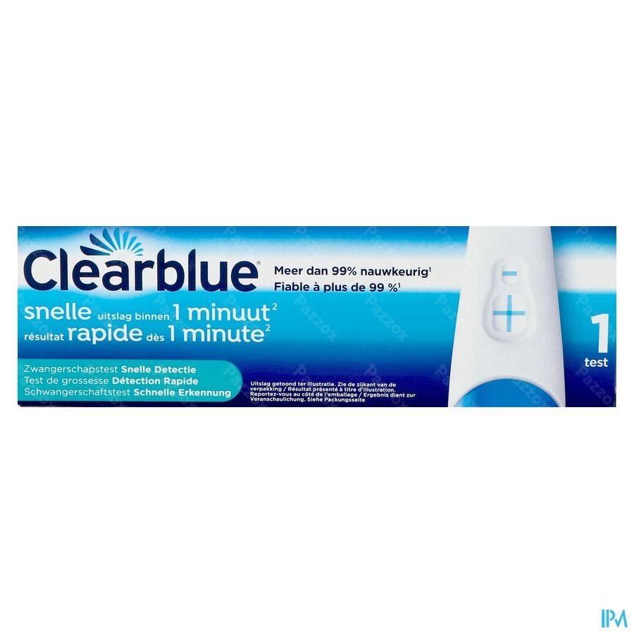 Clearblue Plus Zwangerschapstest 1