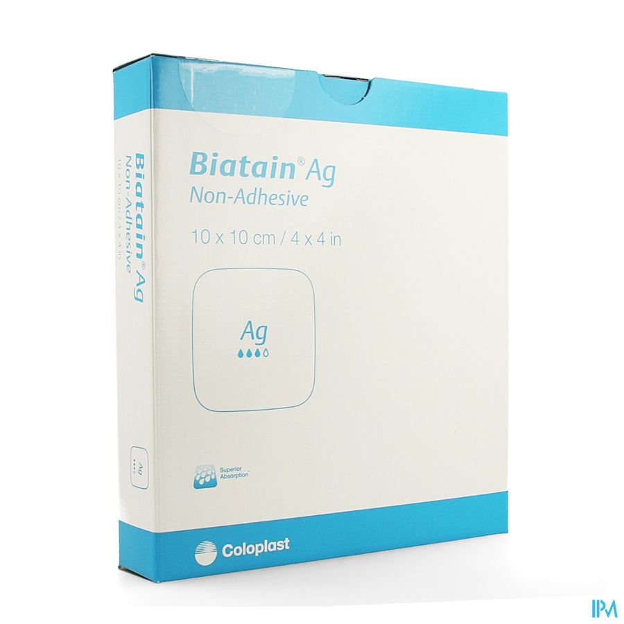 Biatain Ag Schuimverb N/adh 10,0x10,0cm 5 39622 afbeelding