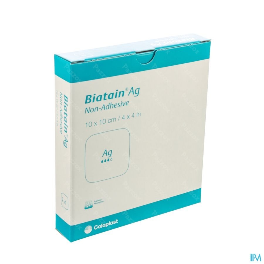 Biatain Ag Schuimverb N/adh 10,0x10,0cm 5 39622