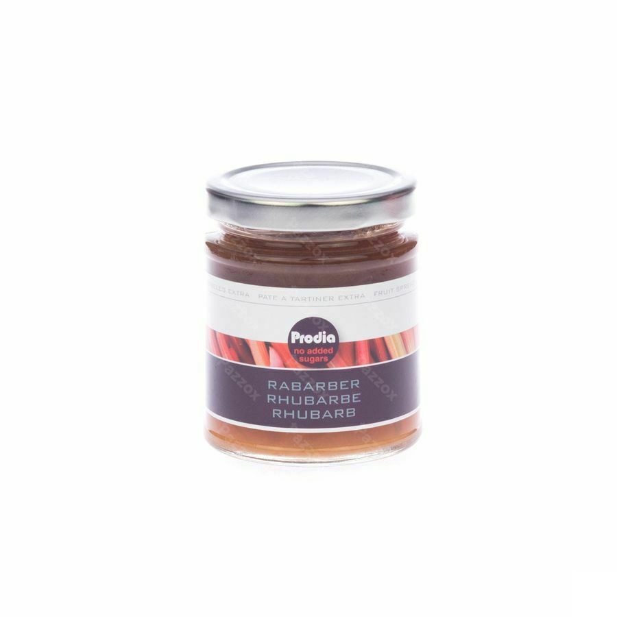 Prodia Broodbeleg Extra Rabarb.maltit.215g Revogan