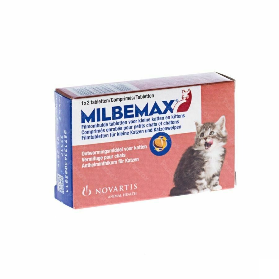 Milbemax Kleine Katten-kitten Filmomh Tabl 1x2