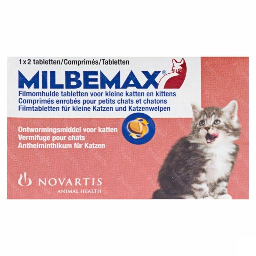 Milbemax Kleine Katten-kitten Filmomh Tabl 1x2