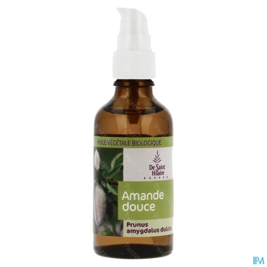Amandel Plantaardige Olie Pompfl 50ml