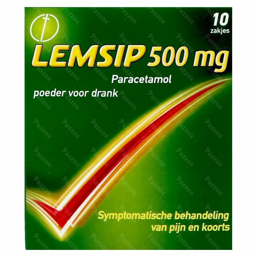 Lemsip Lemon 500 Sach Zakjes 10