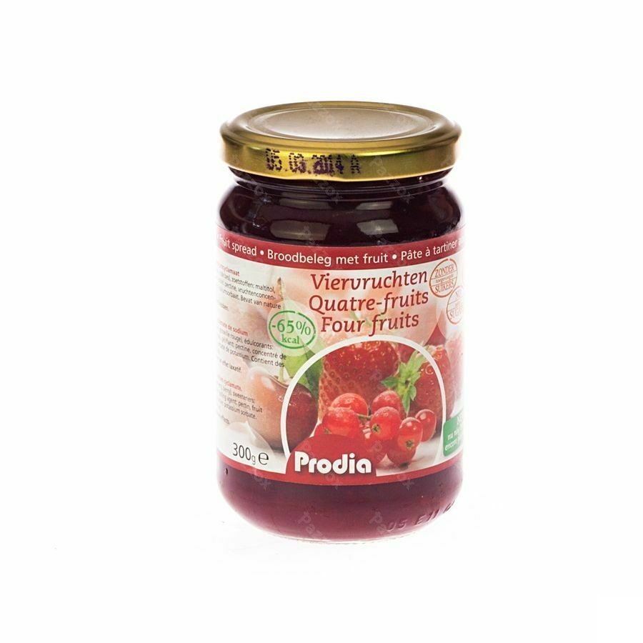Prodia Broodbeleg 4 Vrucht+maltit300g 6189 Revogan