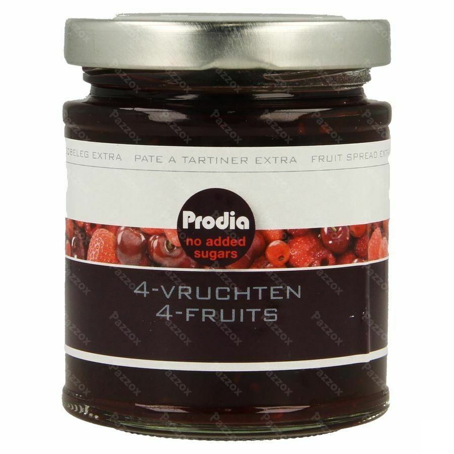 Prodia Broodbeleg 4 Vrucht+maltit300g 6189 Revogan