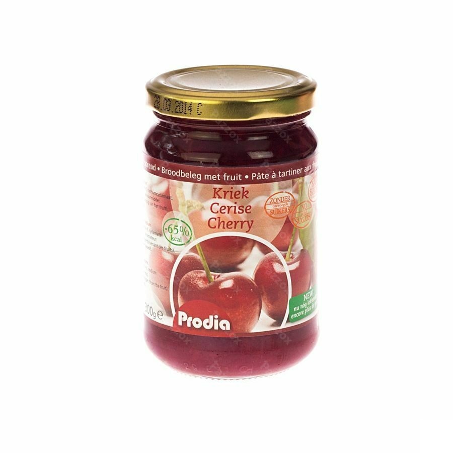 Prodia Broodbeleg Krieken+maltit.300g 6188 Revogan