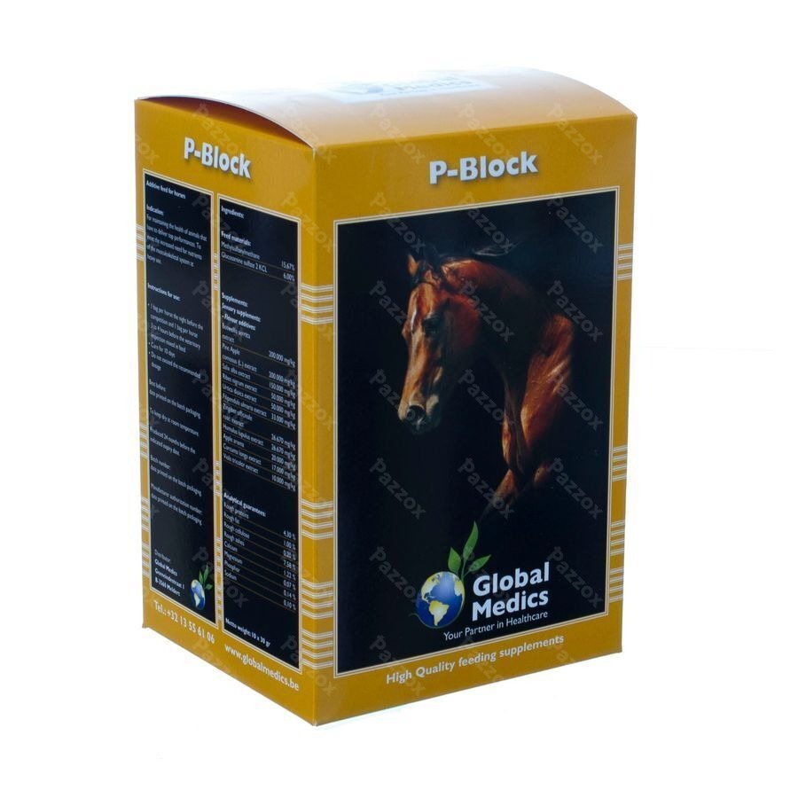 P-Block Paarden 10 Zakjes