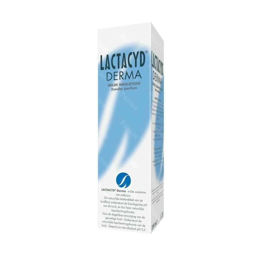 Lactacyd Derma Wasemuls Z/zeep 250ml