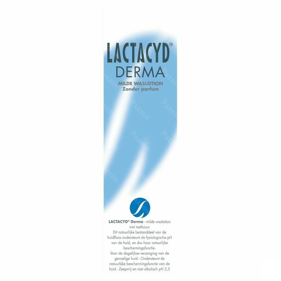 Lactacyd Derma Wasemuls Z/zeep 250ml