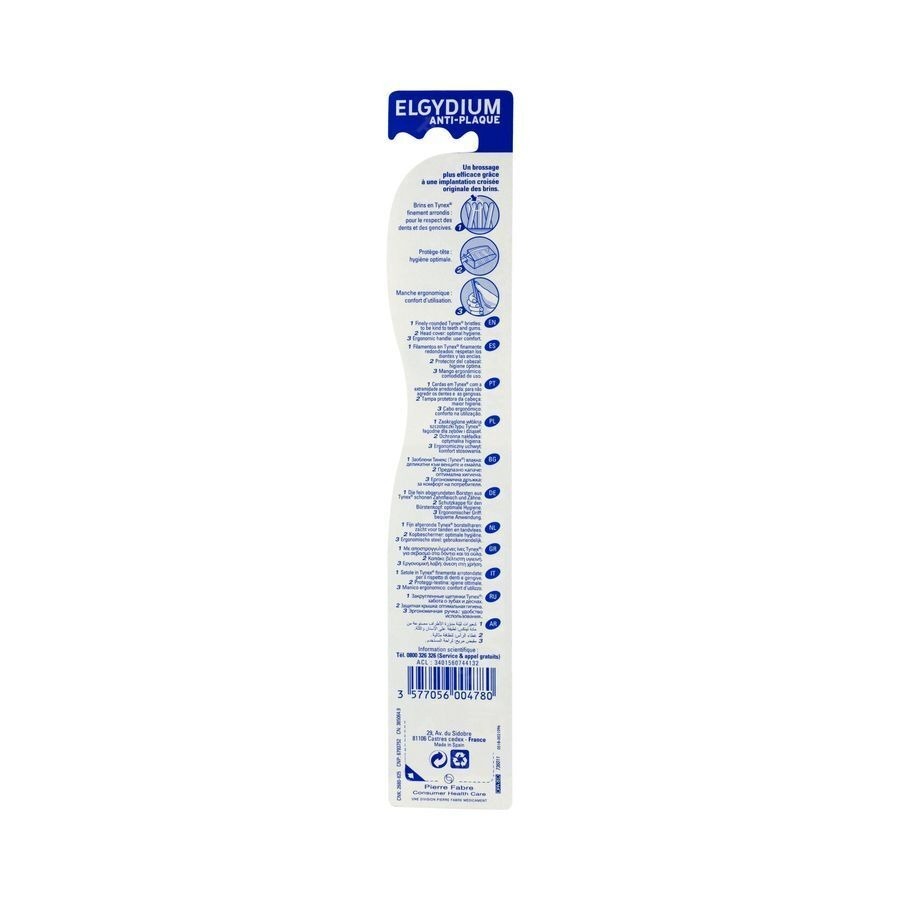Elgydium Tandenb Antiplak S10 Medium