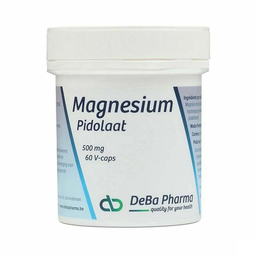 Magnesiumpidolaat V-caps 60x500mg Deba