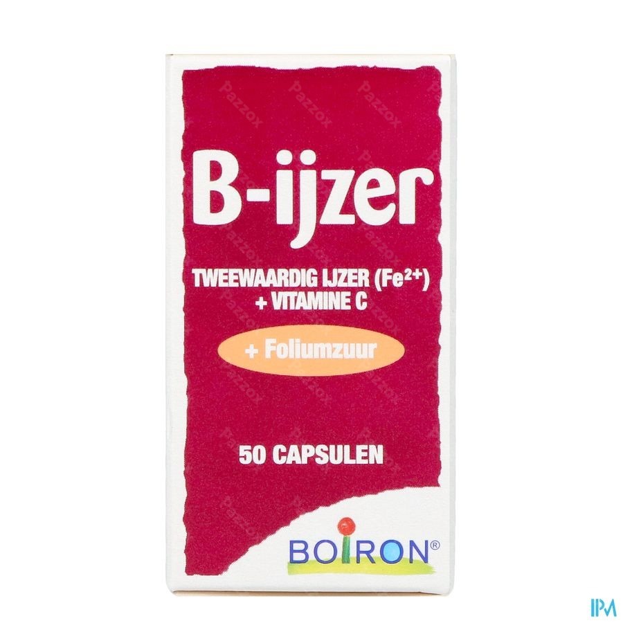 Boiron Nutridoses B-ijzer 50 Capsules
