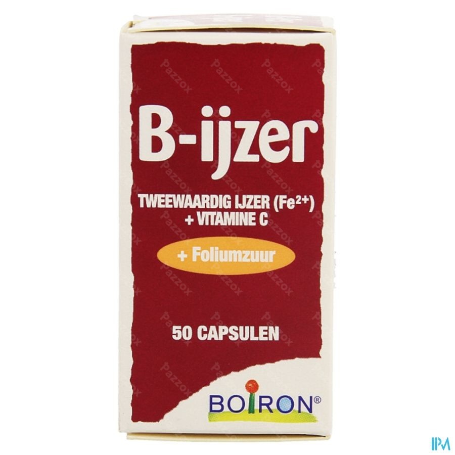 Boiron Nutridoses B-ijzer 50 Capsules