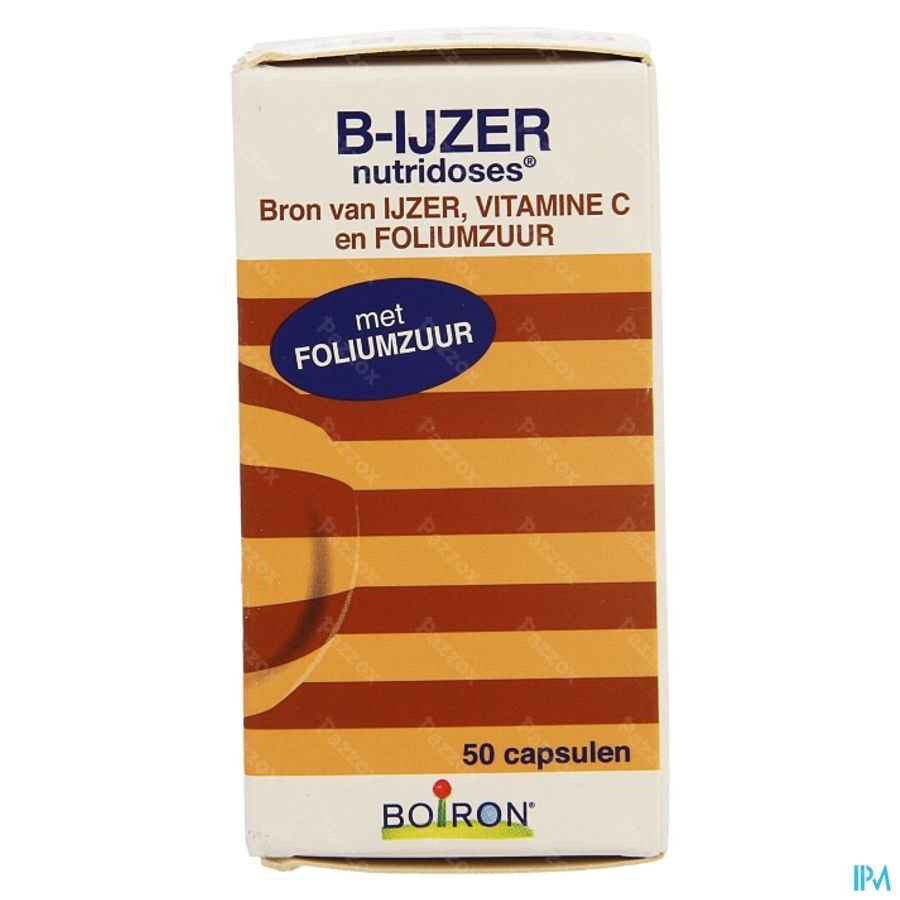 Boiron Nutridoses B-ijzer 50 Capsules