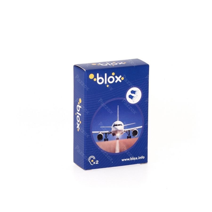 Blox Airplane 1 Pair A/Pressure Earplugs