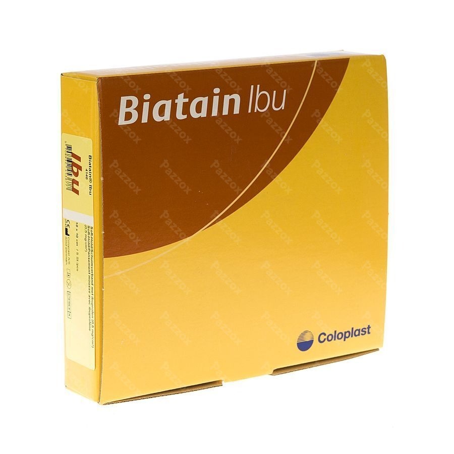 Biatain-ibu Verb Softhold+ibuprof.10x10,0 5 34140